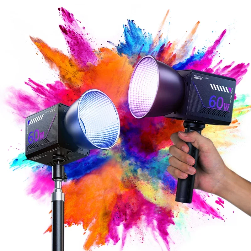 Torjim Rgb Photography Video Lighting - Lumière vidéo RGB Portable LED, lumière