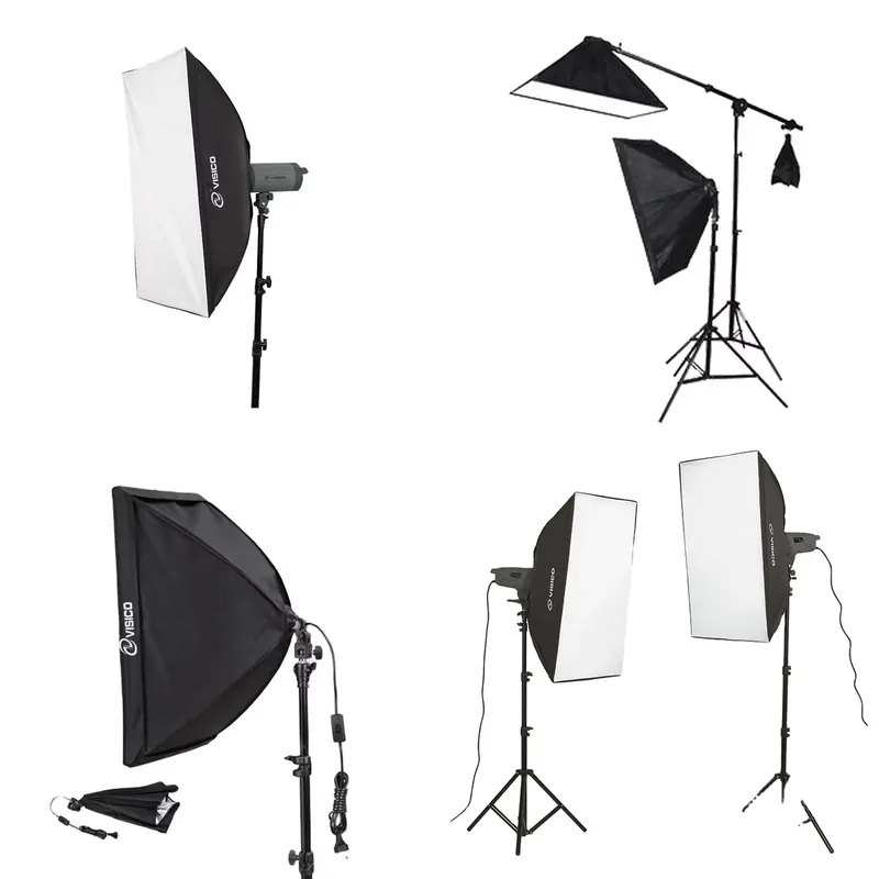 Photography Lighting Softbox - Studio photo portable de haute qualité,