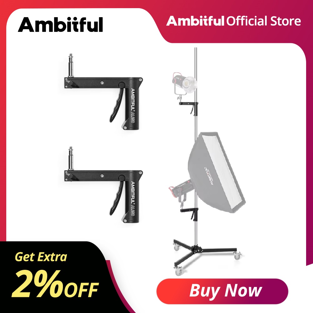 Photography Lighting Meter - Support d'éclairage Ambitful AL250 avec poignée