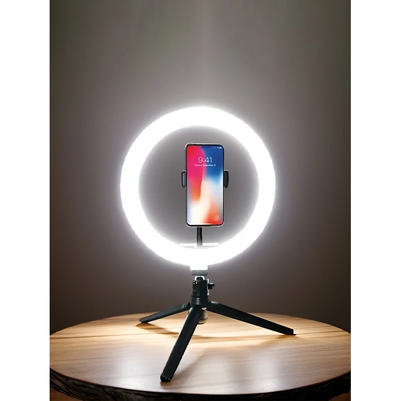 Torjim Rgb Photography Video Lighting - Anneau lumineux Desiontal 26 cm avec