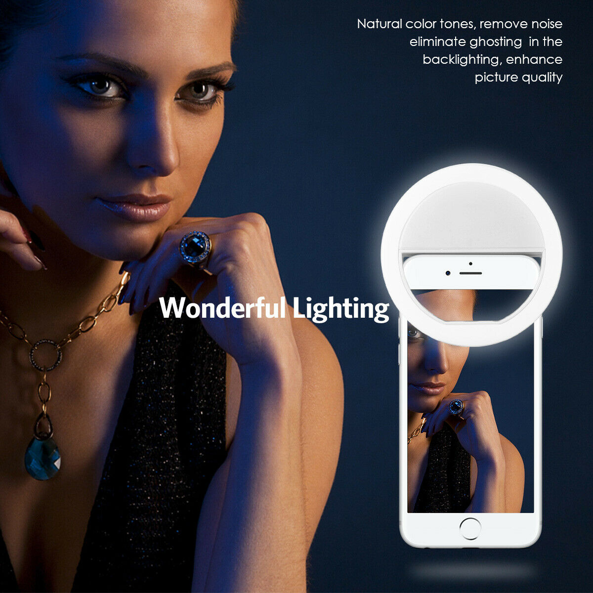 Photography Lighting Products - Anneau lumineux LED pour selfie avec