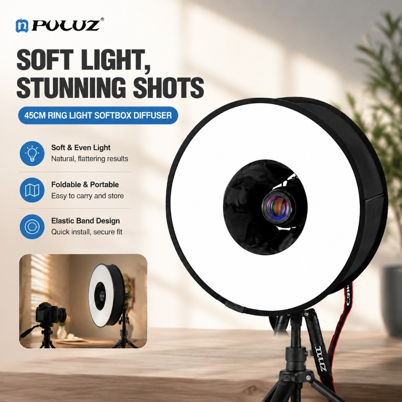 Photography Lighting Modifiers - Boîte à lumière pliable de 45