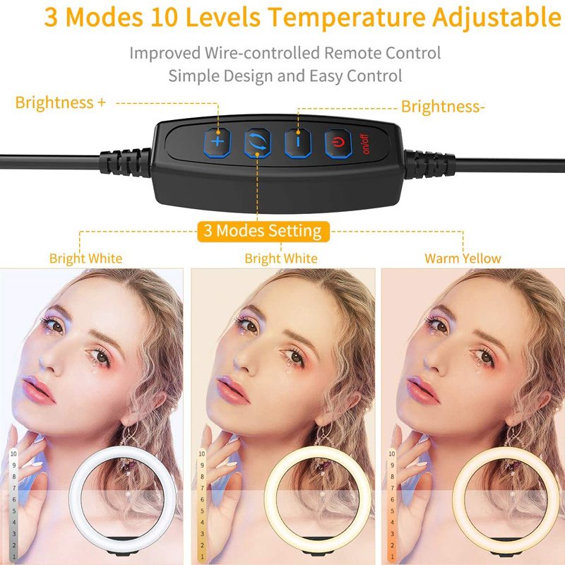 Anneau lumineux LED de 12 pouc - Torjim Rgb Photography Video Lighting avis et prix