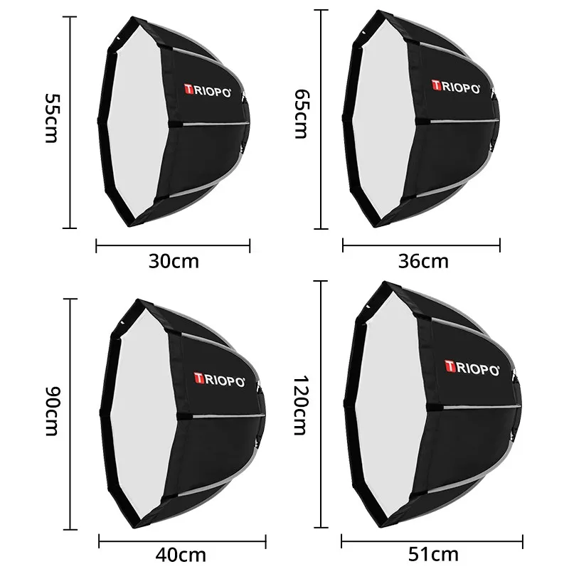 Triopo Softbox Octogonal 55/65 - Photography Lighting Grid avis et prix