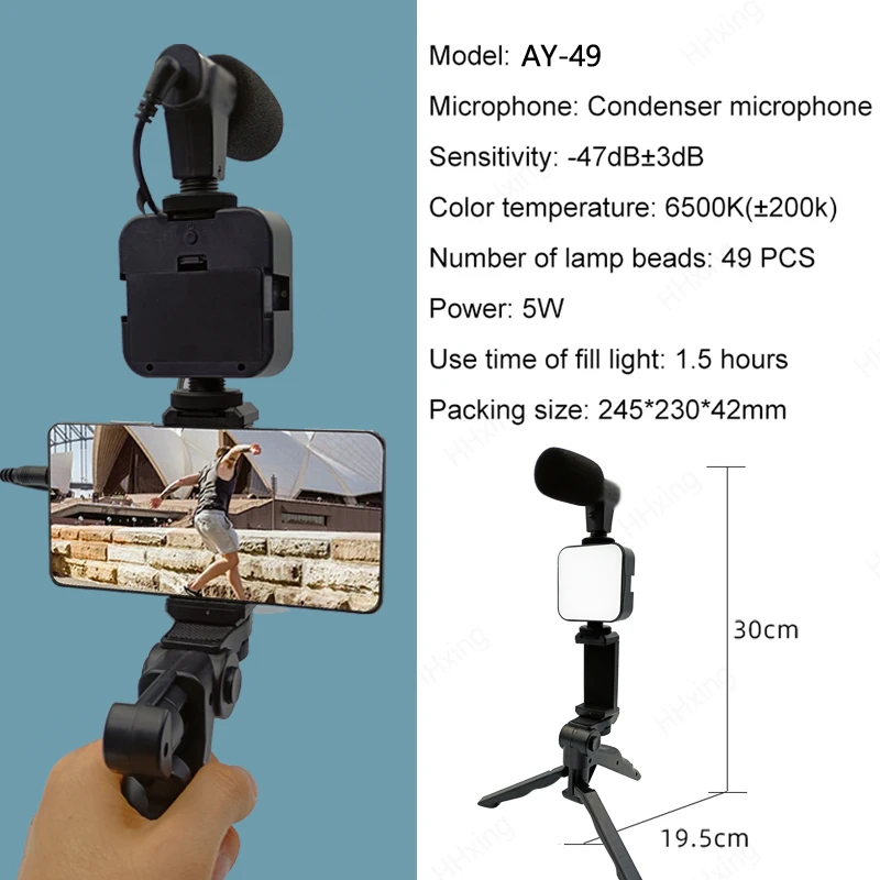 Kit de vlogging pour Smartphon - Iris Photography Led Lighting Pack avis et prix
