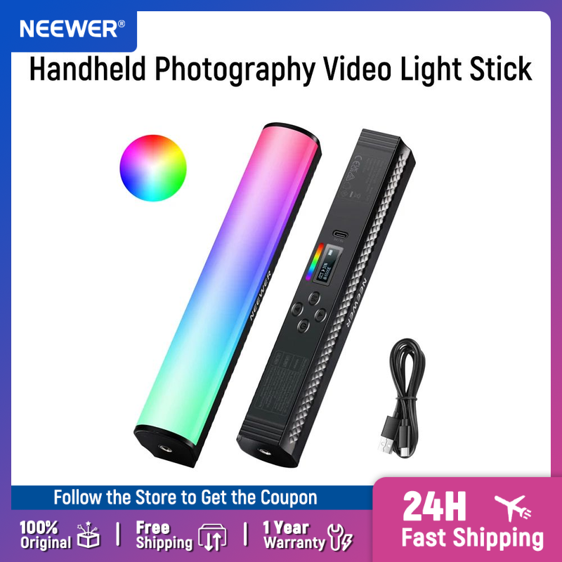 NEEWER – baguette lumineuse RG - Torjim Rgb Photography Video Lighting avis et prix