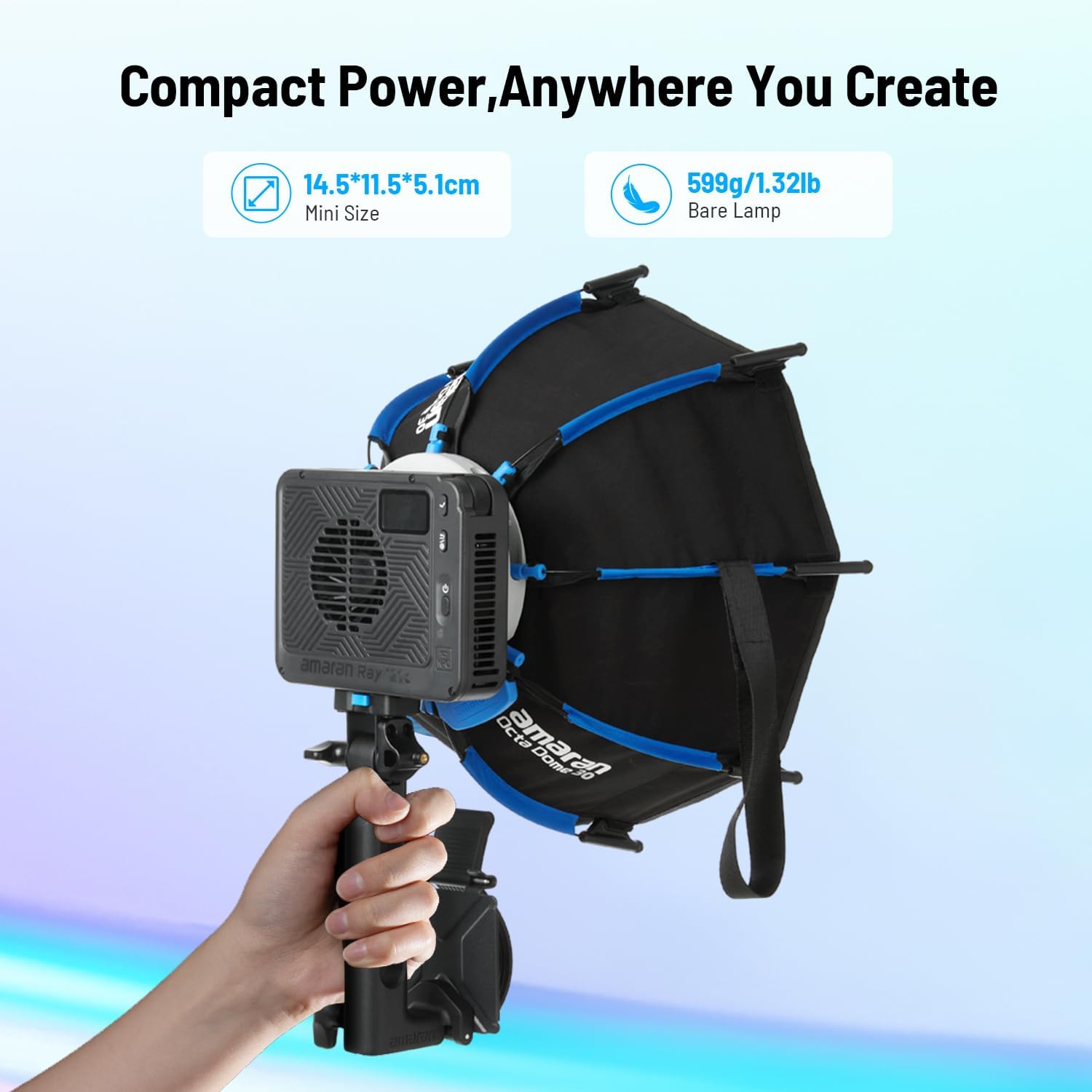 Lumière vidéo LED RGB 120W, éc - Photography Lighting Softbox avis et prix
