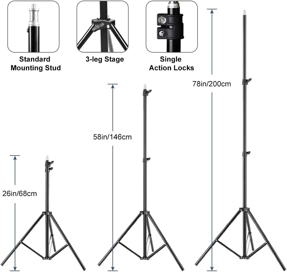 Kit d'éclairage pour photograp - Photography Lighting Softbox avis et prix