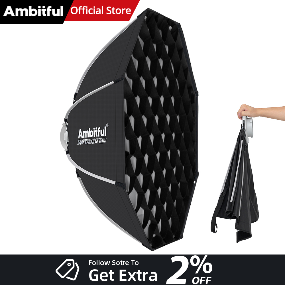 AMBITFUL Q7II 55/65/90cm Boîte - Photography Lighting Grid avis et prix