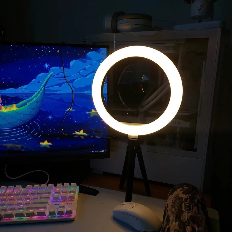 Anneau lumineux Desiontal 26 c - Torjim Rgb Photography Video Lighting avis et prix
