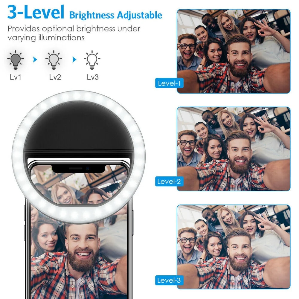 Anneau lumineux LED pour selfi - Photography Lighting Products avis et prix