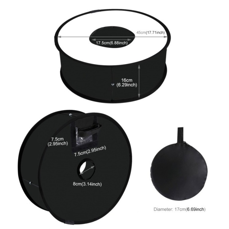 Boîte à lumière pliable de 45  - Photography Lighting Modifiers avis et prix